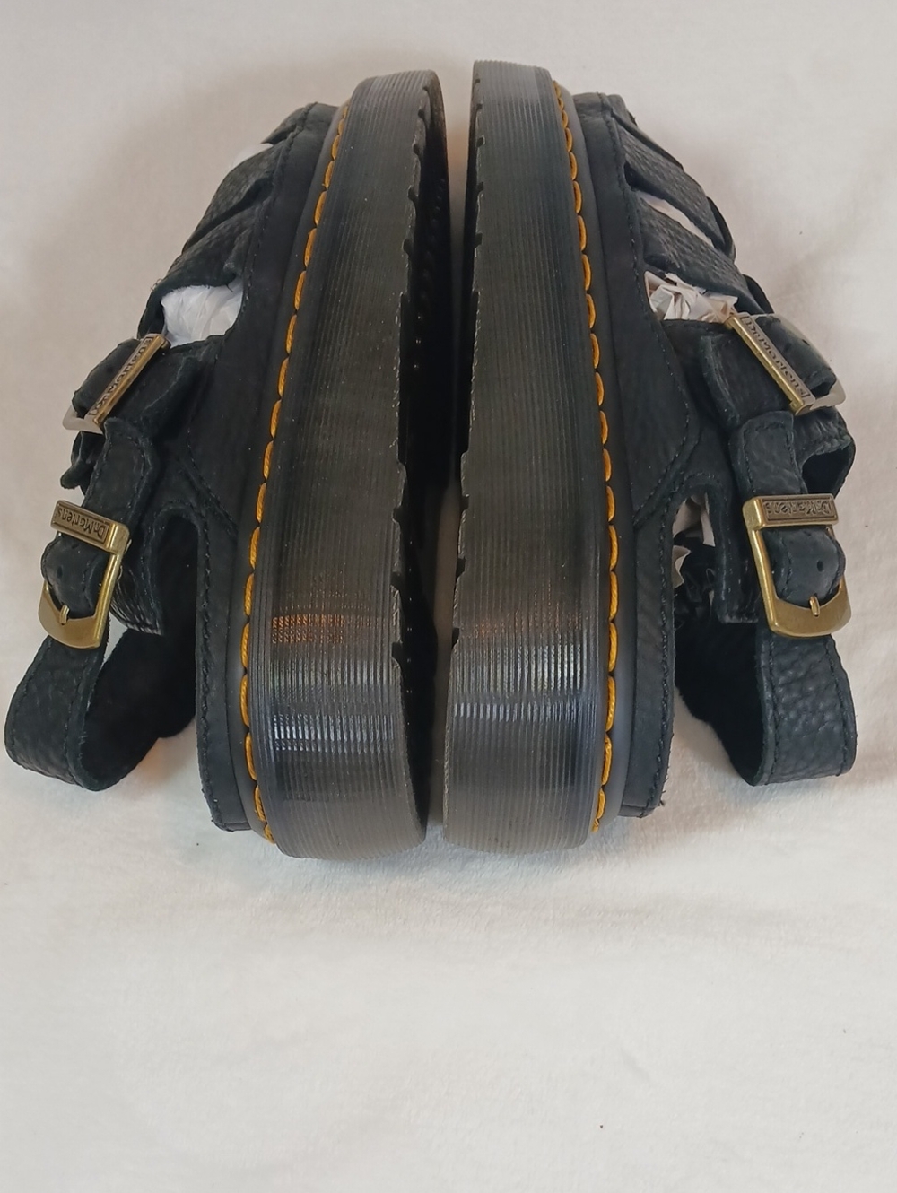 Dr. Martens Wrenlie Grizzly Leather Fisherman Sandals Unisex 7M/ 8W - Picture 11 of 15